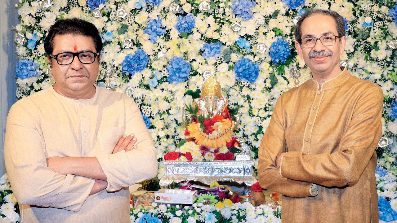 ઉપરાઉપરી ત્રીજી વાર મળ્યા ઠાકરે બ્રધર્સ