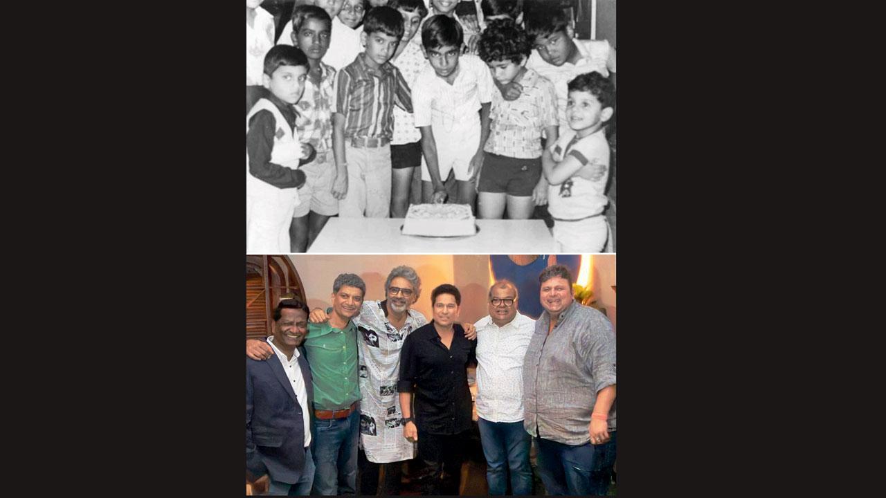 ​સચિન તેન્ડુલકરે ફ્રેન્ડશિપ ડે પર બાળપણના મિત્રો સાથેનો વર્ષો જૂનો અને વર્તમાન સમયનો રસપ્રદ ફોટો એકસાથે શૅર કર્યો હતો.