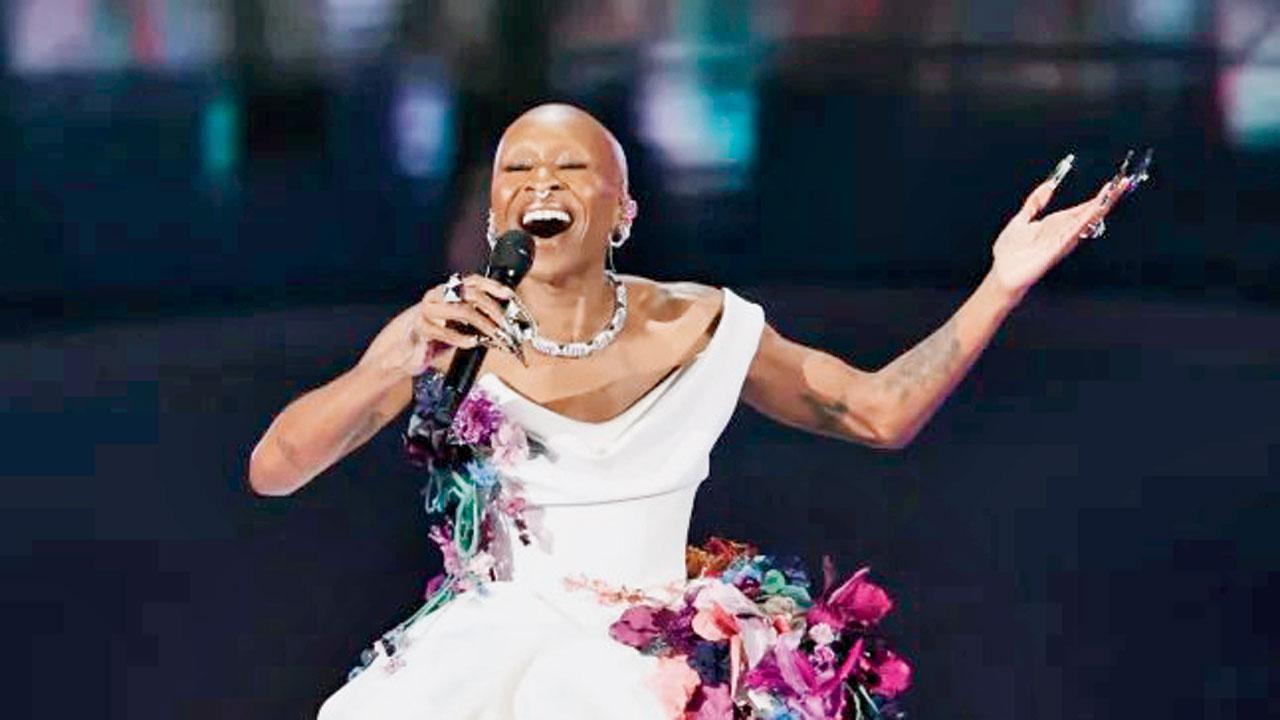 બ્રિટિશ ઍક્ટ્રેસ કમ સિંગર સિન્થિયા એરિવો