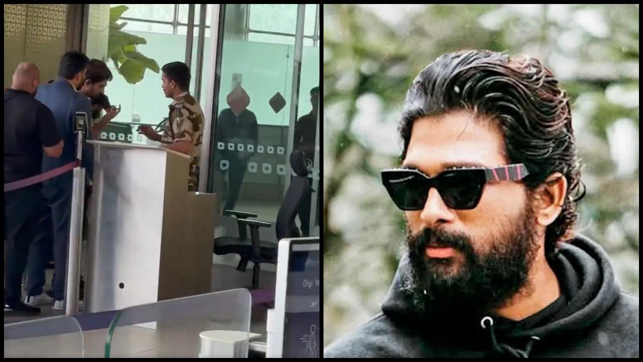 અલ્લુ અર્જુનનો વાયરલ વીડિયો