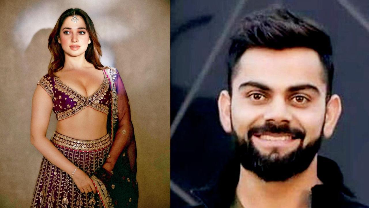 તમન્ના ભાટિયા અને વિરાટ કોહલી