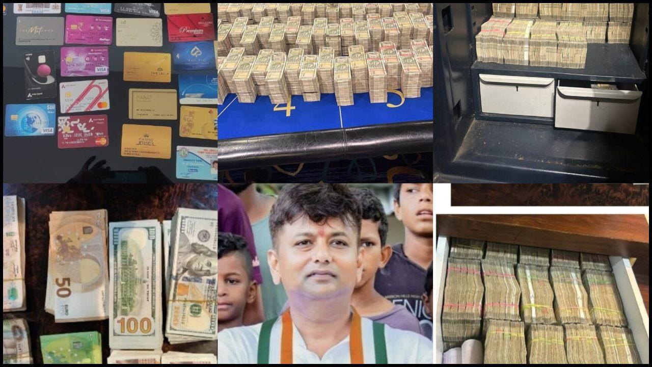 કે.સી. વીરેન્દ્રના ઘરેથી 6 કરોડ રૂપિયાના ઘરેણાં પણ જપ્ત કર્યા (તસવીર સૌજન્ય: એજન્સી)