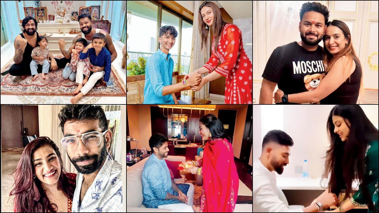 ભારતીય ક્રિકેટર્સે પણ ભાઈ-બહેનના પવિત્ર તહેવાર રક્ષાબંધનની ઉજવણી કરી હતી