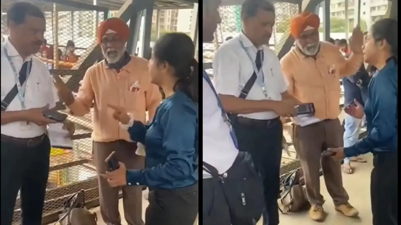 વાયરલ વીડિયોમાંથી સ્ક્રીન શૉટ (તસવીર: X)