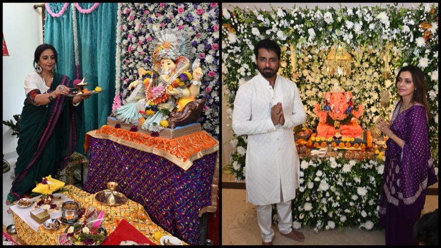દિવ્યા દત્તાનાં ઘરે ગણેશોત્સવની ધામધૂમથી ઉજવણી અને સોનુ સૂદના ગંગોત્રી બંગલાને શણગારવામાં આવ્યો (તસવીરો: સતેજ શિંદે)