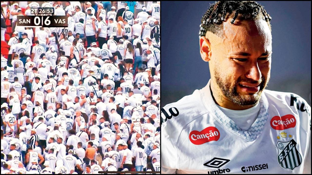 બ્રાઝિલના ૩૩ વર્ષના ફુટબૉલર સ્ટાર નેમારે ગઈ કાલે કરીઅરની સૌથી કારમી હારનો સામનો કરવો પડ્યો