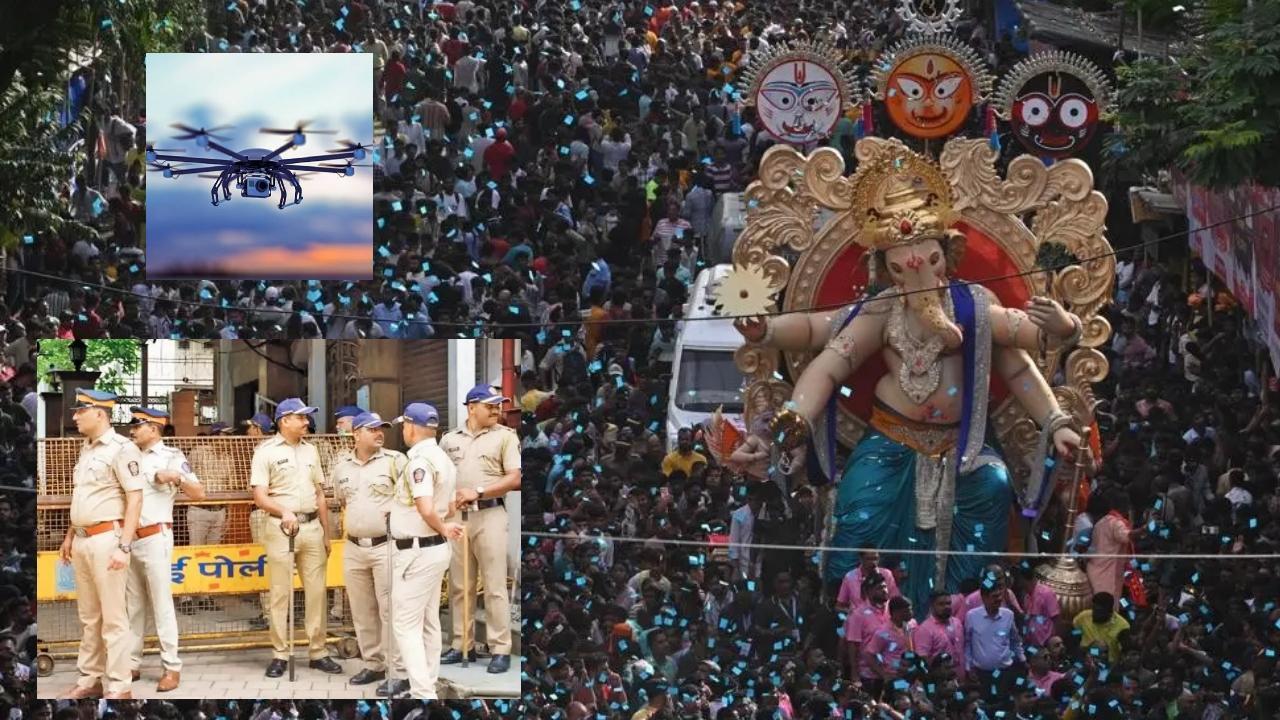 આવતીકાલથી શરુ થતા ગણેશોત્સવ માટે તૈયાર છે મુંબઈ પોલીસ