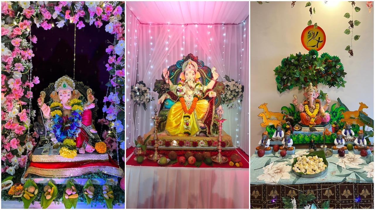 ગુજરાતી મિડ-ડેનાં વાચકોના ઘરે લાડકા બાપ્પાની પધરામણી- કરો દર્શન