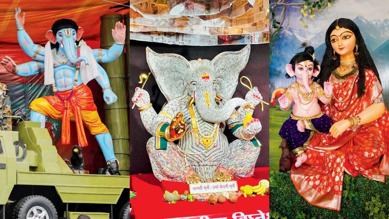 આ પરિવાર અને મંડળોનું ડેકોરેશન જોઈને ગણપતિ બાપ્પાને કહેવાનું મન થાય…ક્યા બાત હૈ!