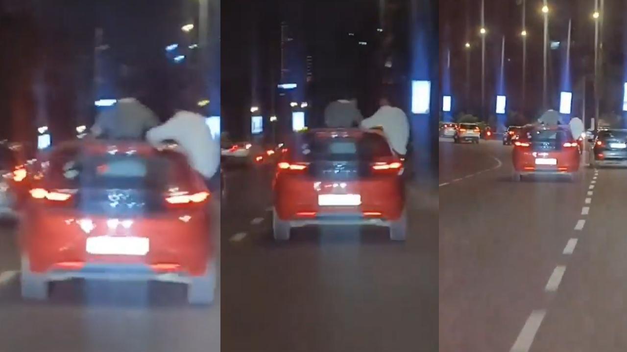 વાઈરલ વિડિયોમાંથી સ્ક્રીન શૉટ