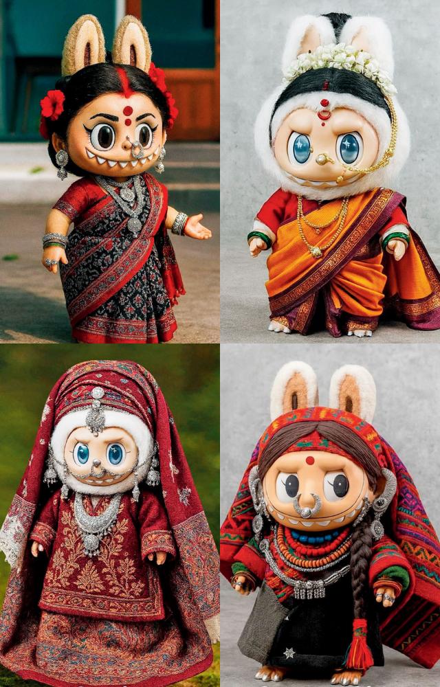 લાબુબુ ડૉલનાં આ ઇન્ડિયન વર્ઝન જોયાં?