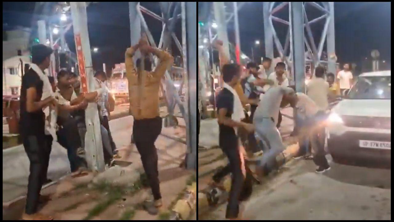 વાયરલ વીડિયોનો સ્ક્રીનગ્રૅબ (તસવીર સૌજન્ય: સોશિયલ મીડિયા)