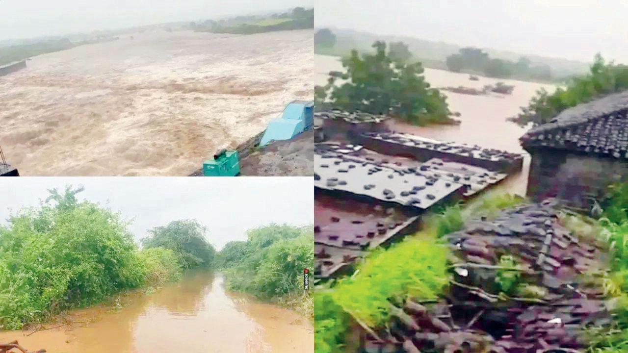 નાંદેડ જિલ્લાના મુખેડ તાલુકામાં વાદળ ફાટ્યું