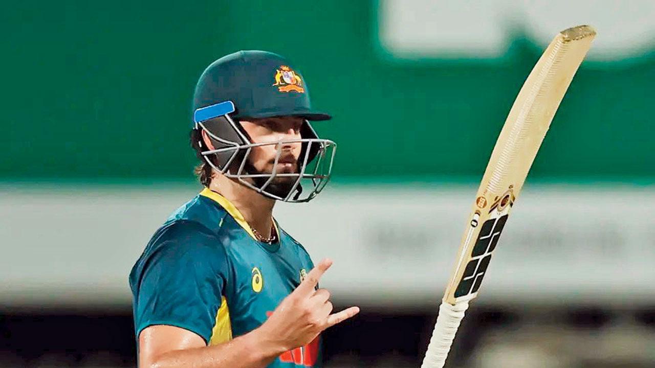 ચાર ફોર અને ૮ સિક્સર ફટકારનાર ટિમ ડેવિડ બન્યો પ્લેયર ઑફ ધ  મૅચ.