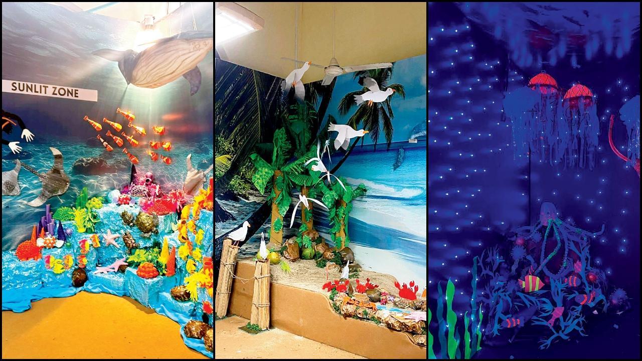 બીજા-ત્રીજા-ચોથા ધોરણના વિદ્યાર્થીઓએ ભાગ લીધો દરિયાને લગતા પ્રોજેક્ટમાં