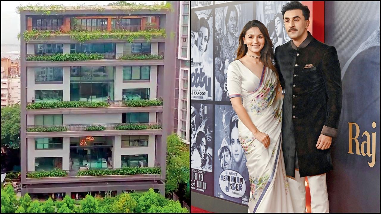 રણબીર કપૂર અને આલિયા ભટ્ટનો નવા બંગલાનો લેટેસ્ટ વિડિયો વાઇરલ