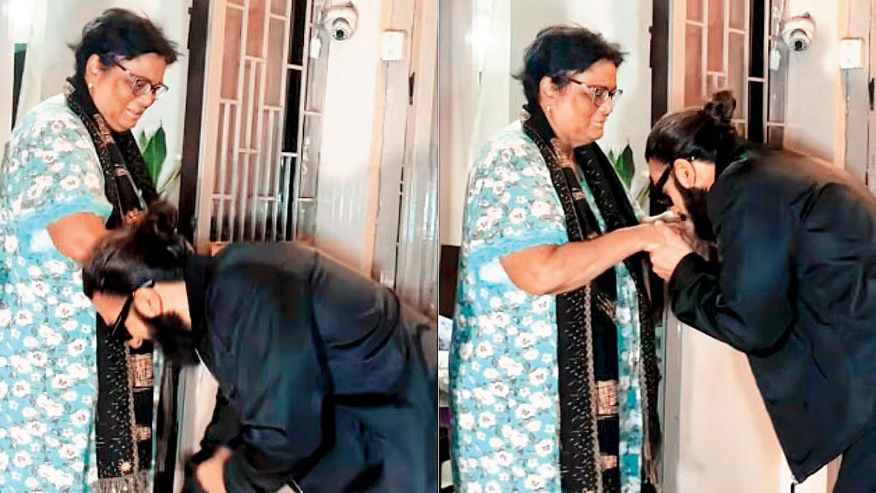 વાઈરલ વીડિયોમાંથી સ્ક્રીન શૉટ