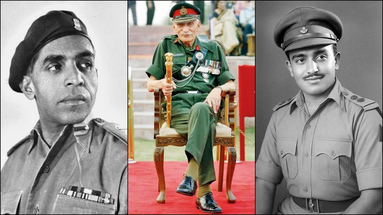 મોહમ્મદ ઉસ્માન, સૅમ માણેકશૉન, મેજર સોમનાથ શર્મા