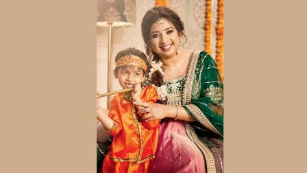 શ્રેયા ઘોષાલ અને તેનો પુત્ર