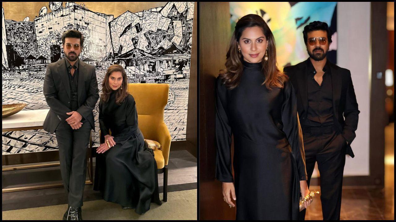 રામ ચરણ અને પત્ની ઉપાસના