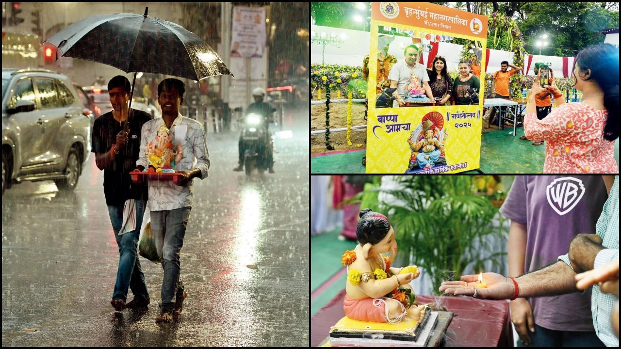 વાજતે-ગાજતે દોઢ દિવસના ગણપતિની ત્રીસેક હજાર મૂર્તિઓનું વિસર્જન થયું