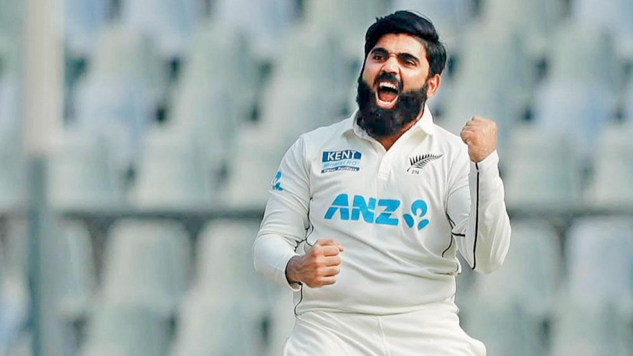 ન્યુ ઝીલૅન્ડની સ્ક્વૉડમાં મુંબઈનો સ્પિનર એજાઝ પટેલ