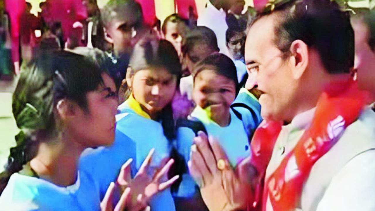 વાયરલ વીડિયોમાંથી સ્ક્રીન શૉટ