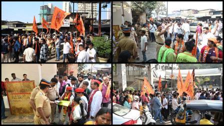 ભારે પોલીસ સુરક્ષા હેઠળ, મુંબઈ તેની સૌથી મોટી ચૂંટણી માટે તૈયારી કરી રહ્યું છે, જેમાં 227 બેઠકો દાવ પર છે, લાખો મતદારો છે અને ઉમેદવારો માટે કડક ખર્ચ મર્યાદા છે. (તસવીરો: સતેજ શિંદે)