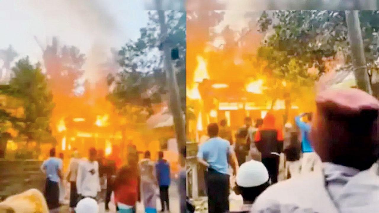 વાઇરલ વિડીયોમાંથી સ્ક્રીનશૉટ