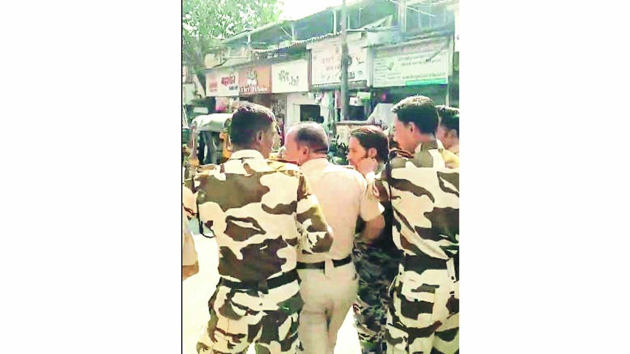 વાયરલ વીડિયોમાંથી સ્ક્રીન શૉટ