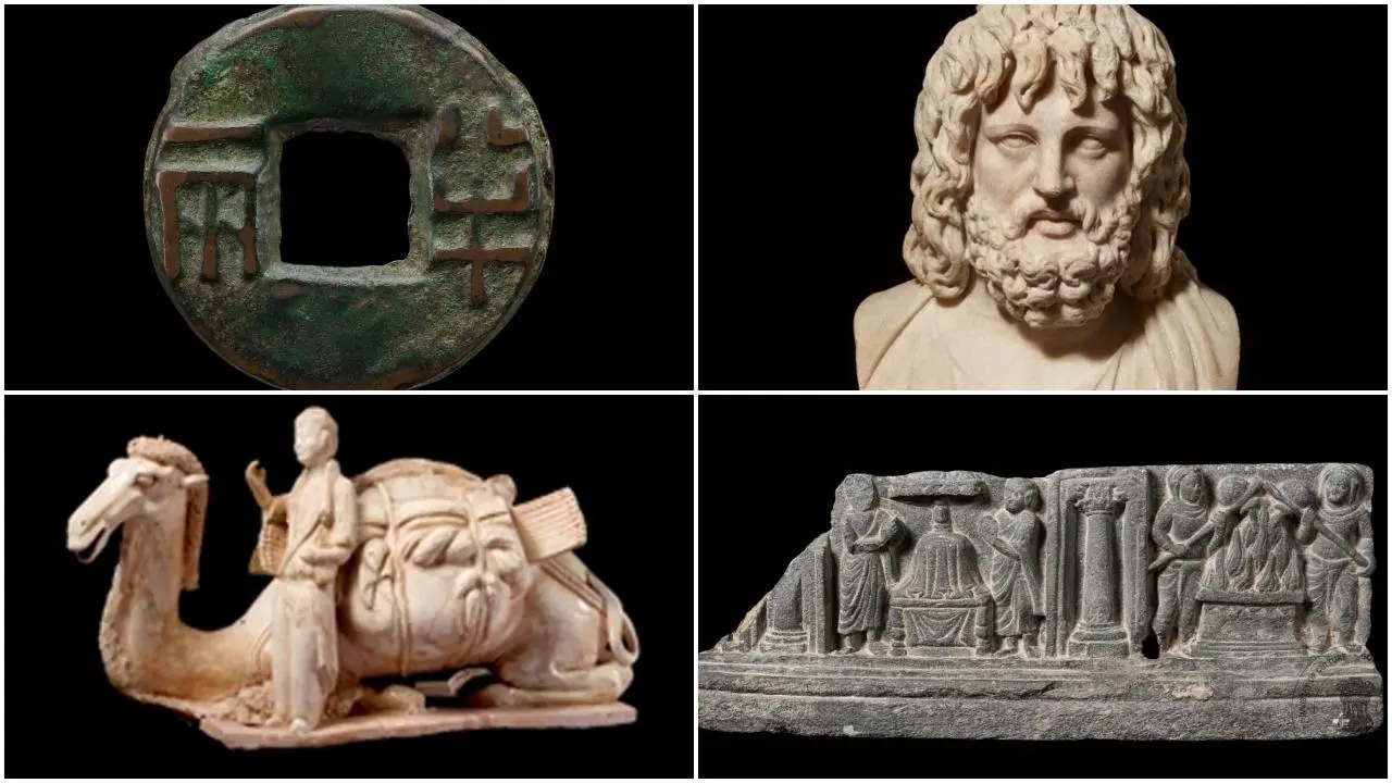 ગૅલેરીમાં ભારત, ઇજિપ્ત, મેસોપોટેમિયા, ગ્રીસ, રોમ, પર્શિયા અને ચીન સહિત અવિભાજિત ભારતના પ્રાંતોની સંસ્કૃતિઓમાંથી 300 દુર્લભ પુરાતત્વીય વસ્તુઓનો સમાવેશ થાય છે. 