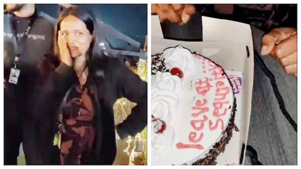 આૅનલાઇન ઑર્ડર કરેલી કેક પર વ્યક્તિના નામને બદલે લખાયું લીવ ઍટ સિક્યૉરિટી