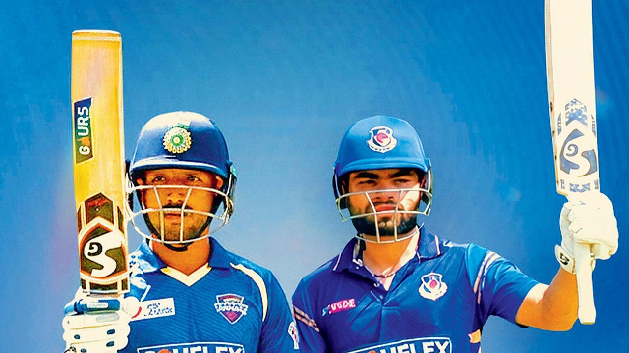 ધ્રુવ જુરેલ અને રિન્કુ સિંહ