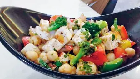 હાઈ પ્રોટીન સૅલડ