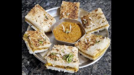 મસાલા સ્ટફ્ડ ઢોકળાં