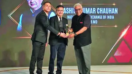 NSEના MD-CEO આશિષ ચૌહાણ ઇમ્પૅક્ટફુલ લાર્જ એન્ટરપ્રાઇઝ CEO અવૉર્ડથી સન્માનિત થયા