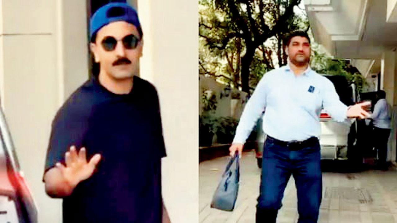 સોમવારે રણબીર ડિરેક્ટર સંજય લીલા ભણસાલીની ઑફિસ ગયો હતો