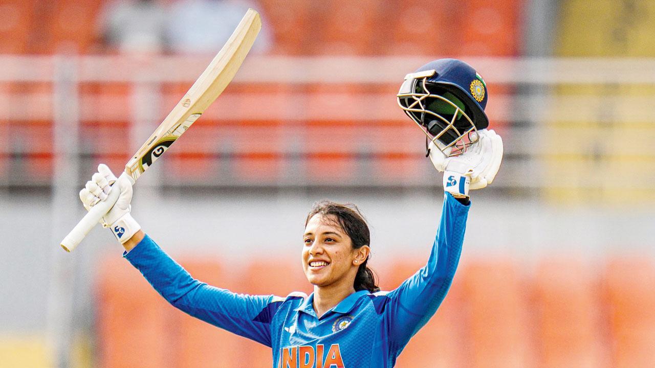 સ્મૃતિ માન્ધના ફરી વિમેન્સ વન-ડે રૅન્કિંગ્સમાં નંબર વન
