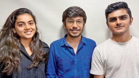 ખુશી પારેખ, તન્મય મોદી અને કરણ ઓઝા