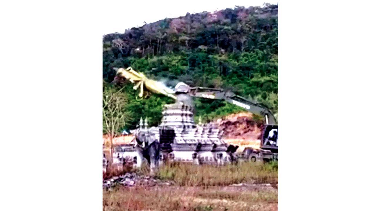 વાઇરલ વિડીયોમાંથી સ્ક્રીનશૉટ