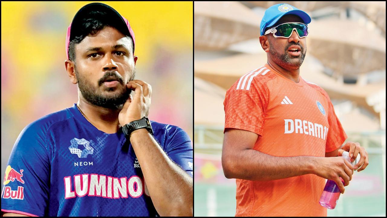 સંજુ સૅમસન અને આર અશ્વિન