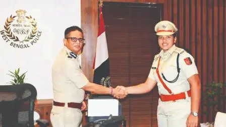 ખાખી વરદીની જવાબદારી સંભાળી ચૅમ્પિયન રિચા ઘોષે