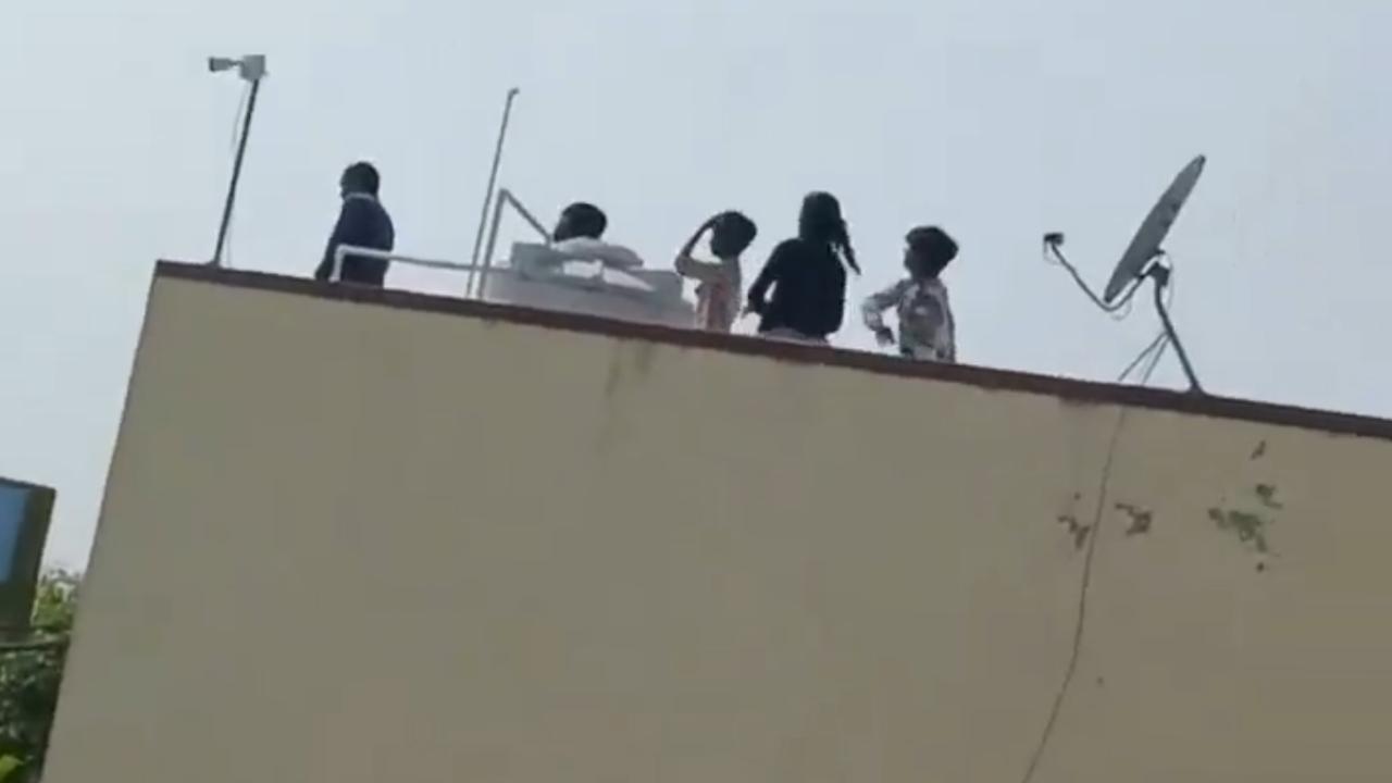 કલાણા ગામમાં બે જૂથો વચ્ચે પથ્થરમારો (તસવીર સૌજન્ય: સોશિયલ મીડિયા)