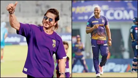 શાહરુખ ખાન અને ઍન્દ્રે રસેલ