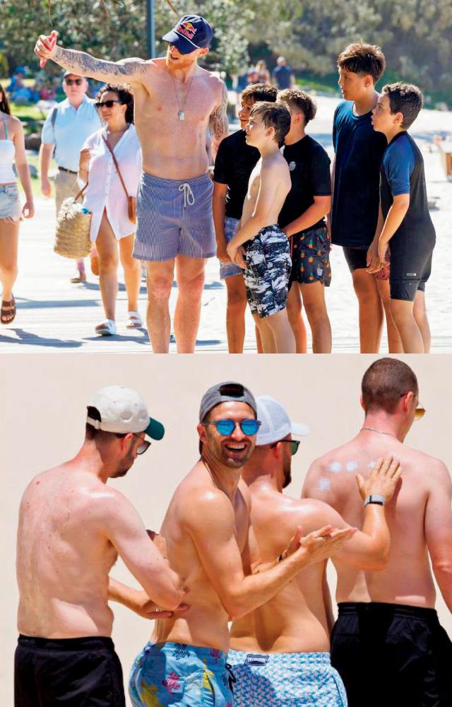 ઍશિઝ બ્રેકમાં અંગ્રેજ ટીમ માણી રહી છે બીચ-વેકેશન