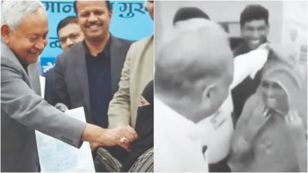 બંને વાયરલ વીડિયોમાંથી સ્ક્રીન શૉટ