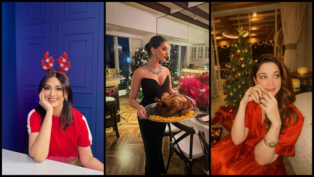 તો ચાલો જોઈએ કે આ વર્ષે આ સેલેબ્સ કેવી રીતે કરી રહ્યા છે નાતાલની ઉજવણી. (તસવીર: મિડ-ડે)