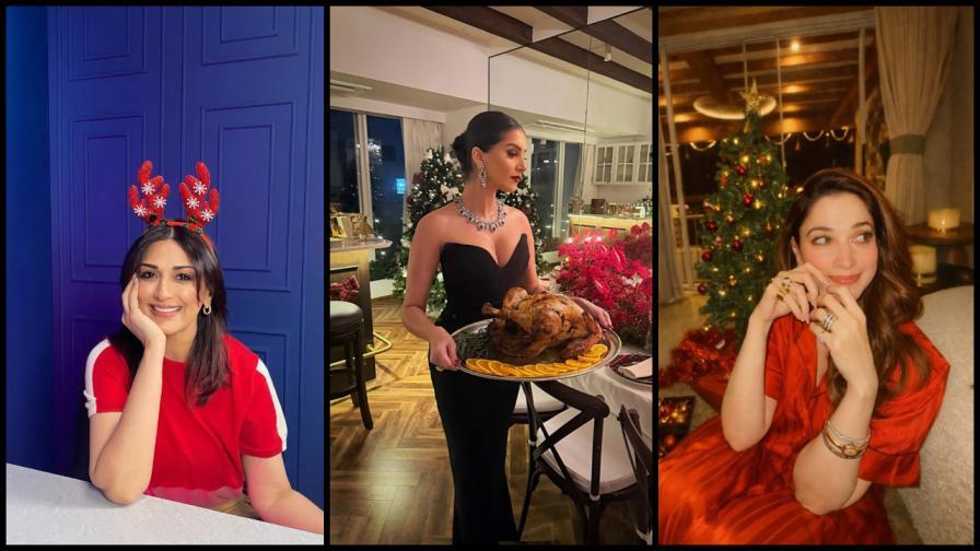 તો ચાલો જોઈએ કે આ વર્ષે આ સેલેબ્સ કેવી રીતે કરી રહ્યા છે નાતાલની ઉજવણી. (તસવીર: મિડ-ડે)