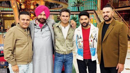 કપિલ શર્માના કૉમેડી શો શોમાં જોવા મળ્યા ક્રિકેટર્સ