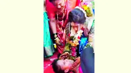 વાયરલ વીડિયોમાંથી સ્ક્રીન શૉટ